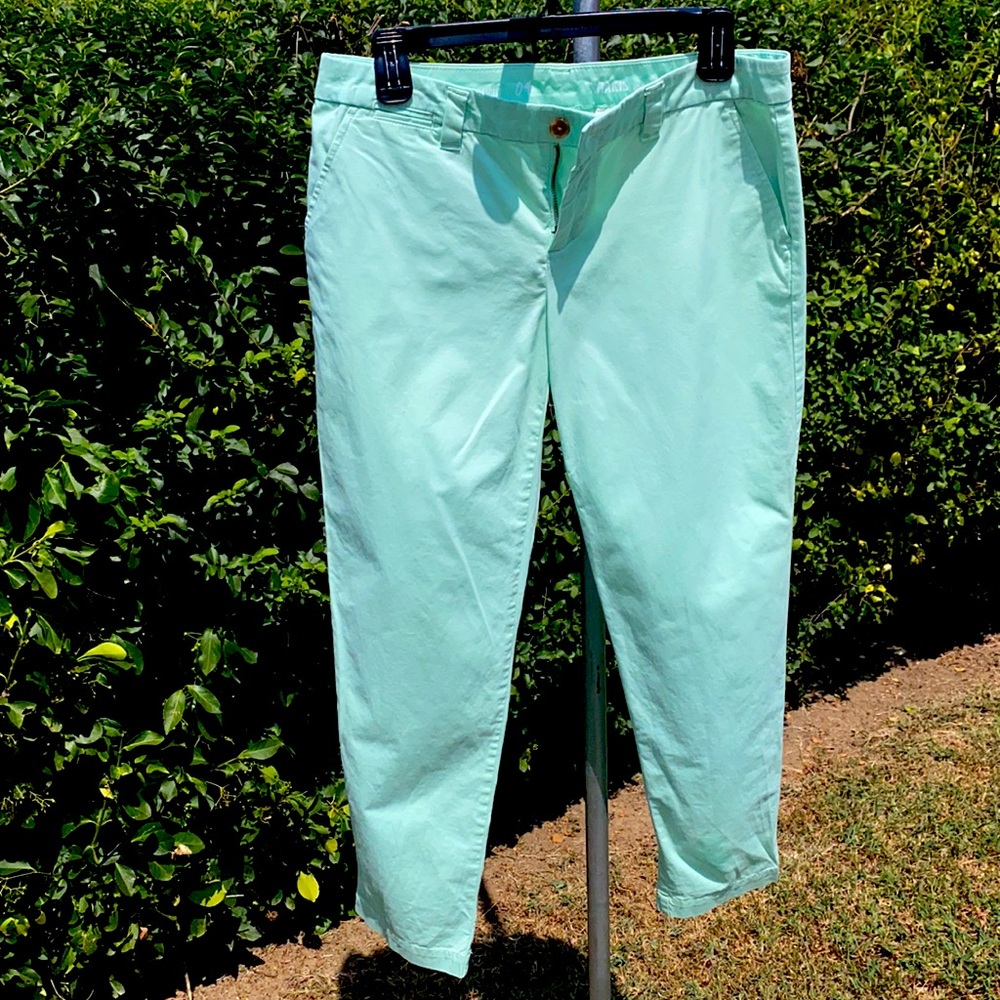 BROKEN-IN STRAIGHT KHAKIS BY GAP